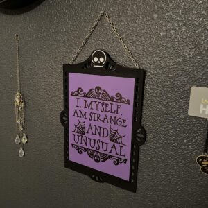 I Myself Am Strange and Unusual - pink
